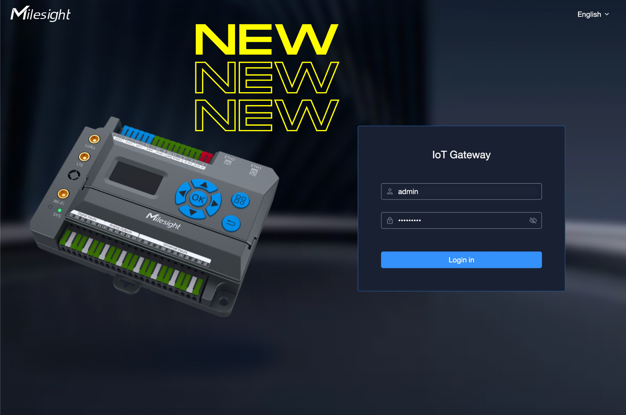 Milesight EG71 : prise en main technique de la nouvelle interface pour les intégrateurs IoT / GTB