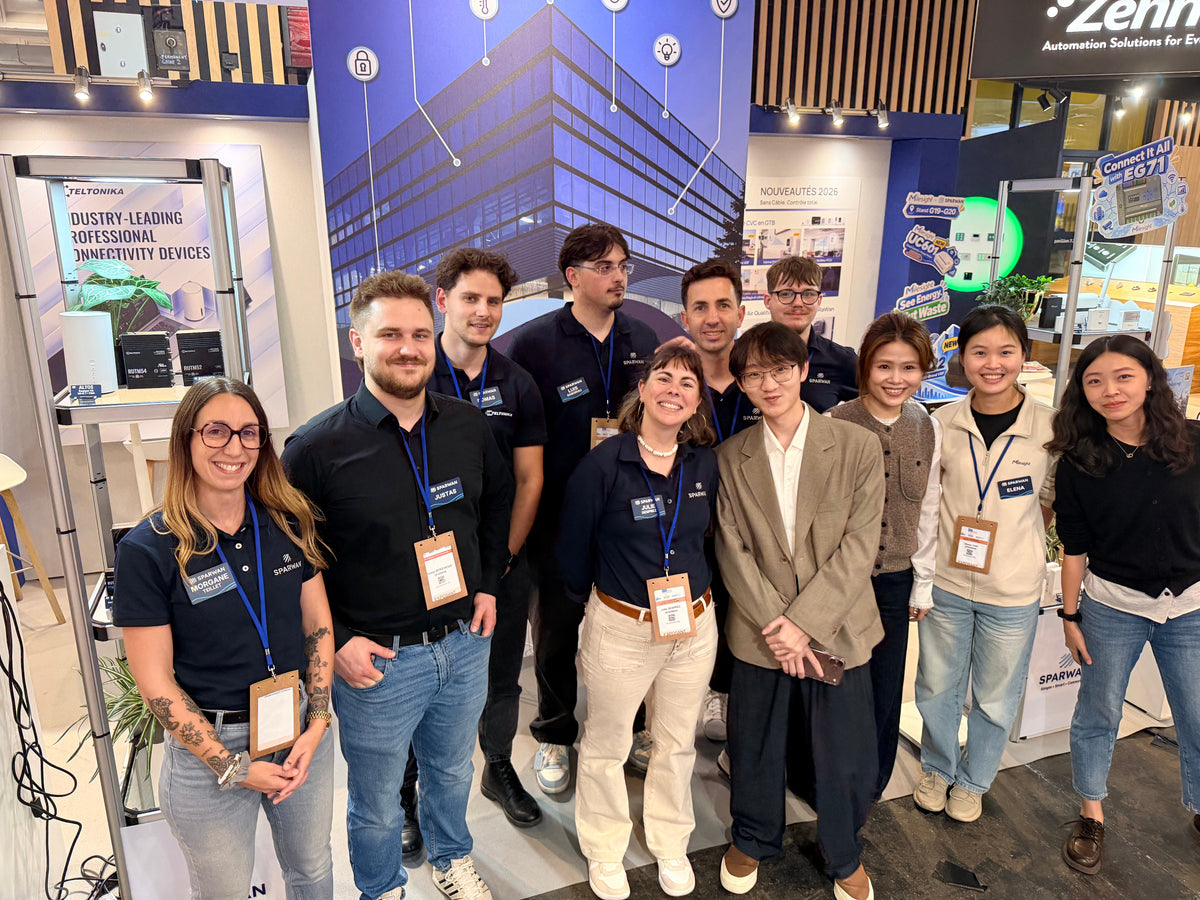 IBS 2026 : une première édition réussie Sparwan × Milesight × Teltonika