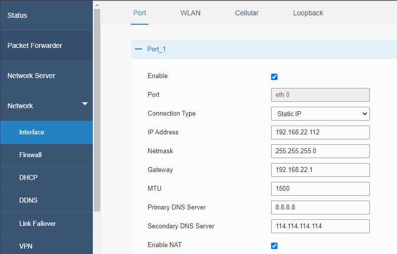 Comment connecter Milesight Gateway à Internet