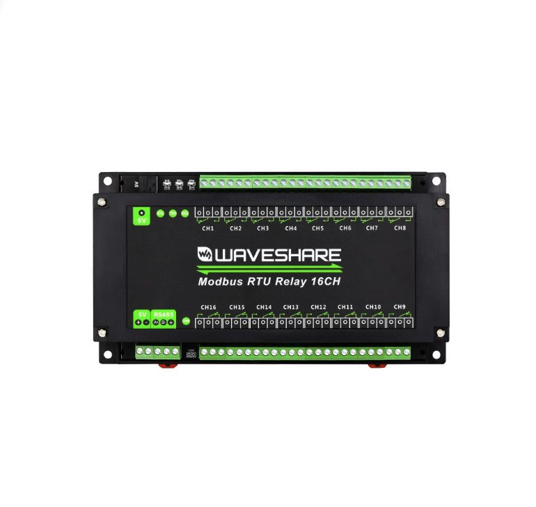 24921 - Relais Modbus RTU 16 canaux - Waveshare