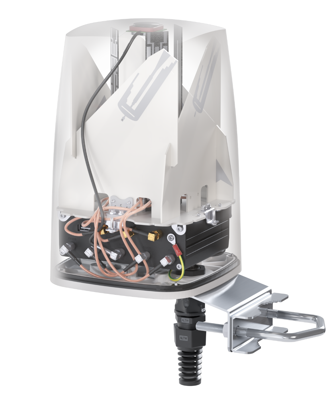 AC50S - Antenne boîtier RUTC50 - QuWireless