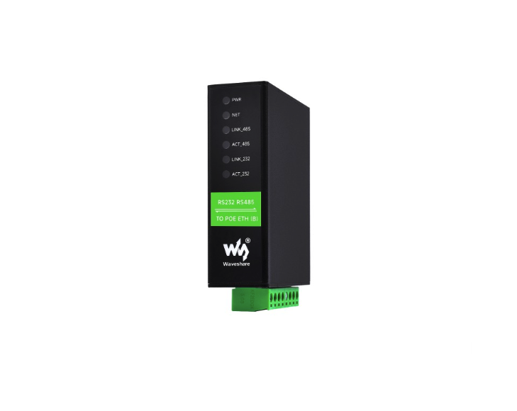 25391 - RS232/RS485 vers PoE Ethernet - Waveshare