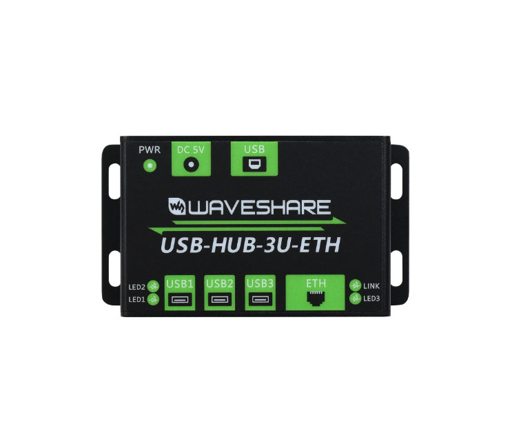 23064 - HUB USB industriel 3 ports USB + Eth 100Mb - MUSB-HUB-3U-ETH-NP visuel 3