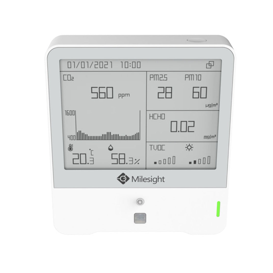 AM307 - Capteur LoRaWAN qualité d’air 7-en-1 - Milesight