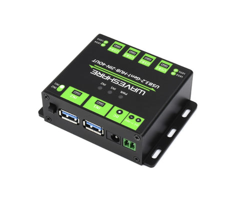  23929 USB3.2-Gen1-HUB-2IN-4OUT - HUB extendeur 4xUSB 3.2, 2 hôtes commutables