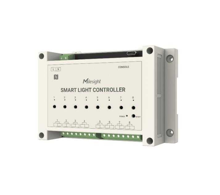 WS558-868M PN:Switch - Contrôleur éclairage LoRaWAN 8 interrupteurs - Milesight