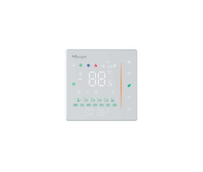 Thermostat intelligent Lorawan pour ventilo-convecteur - WT301 - Milesight