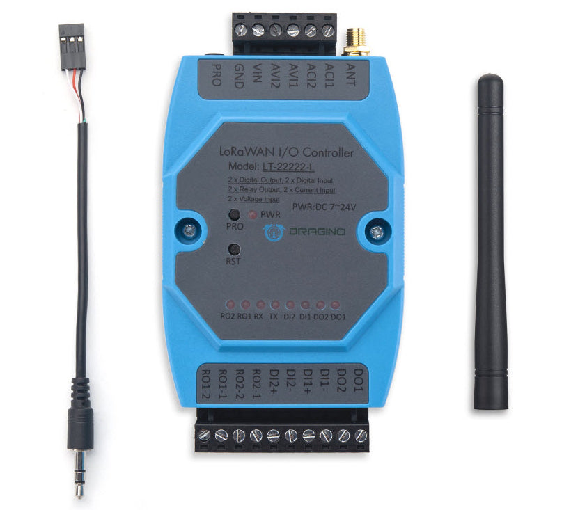 LT-22222-L - Contrôleur E/S LoRaWAN - Dragino