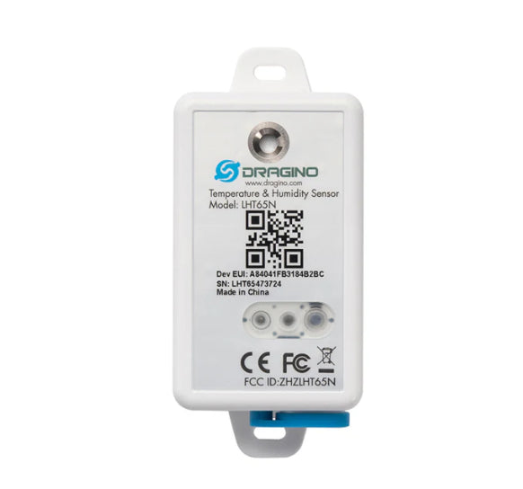 Capteur de température, d'humidité et luminosité LoRaWAN - Dragino - LHT65S-E5