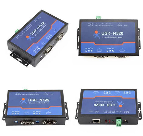 USR-N520 - 2 puertos serie a Ethernet - PUSR