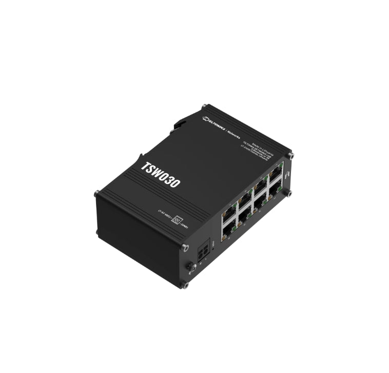 Switch industriel 8 ports Fast Ethernet - Teltonika TSW030