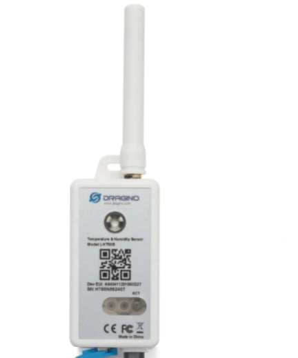 Dragino LHT65S-NE117 Capteur de température et d'humidité LoRaWAN