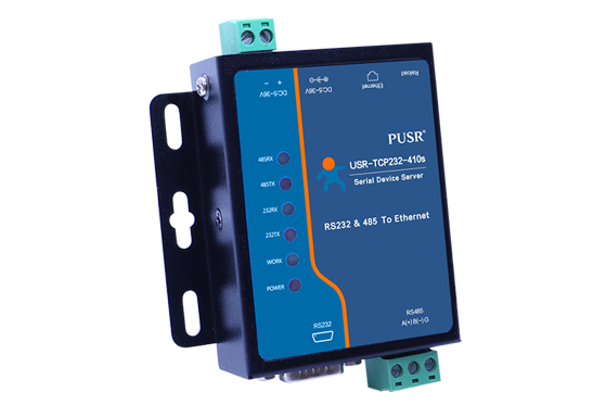 Convertisseur RS232 et RS485 vers Ethernet PUSR - USR-TCP232-410s