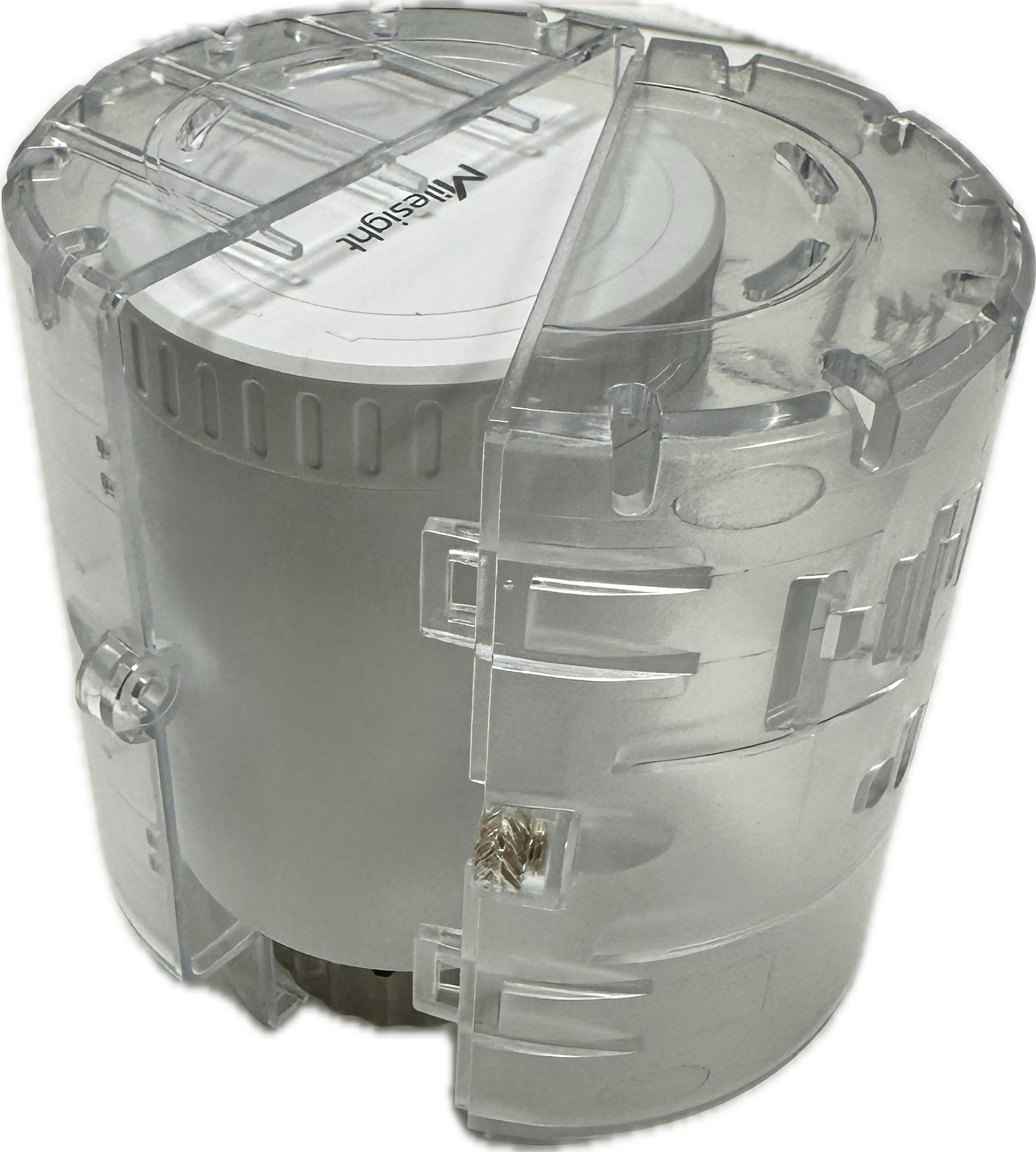 Protection antivandalisme pour vanne thermostatique LoRaWAN - Milesight WT101 TRC01