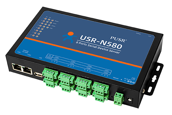 Convertisseur Ethernet série 8 ports RS485 PUSR USR-N580