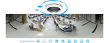 IP Camera - Fisheye 360° - Panoramic series - MS-C8274-PA