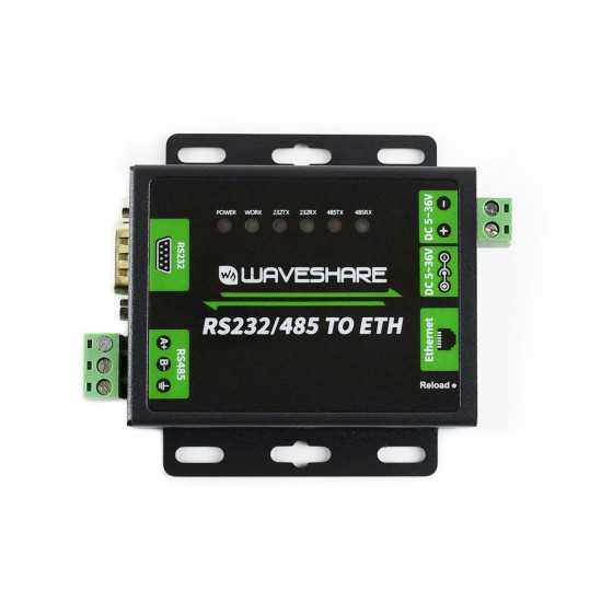 16530 - RS232/RS485 vers Ethernet - Waveshare