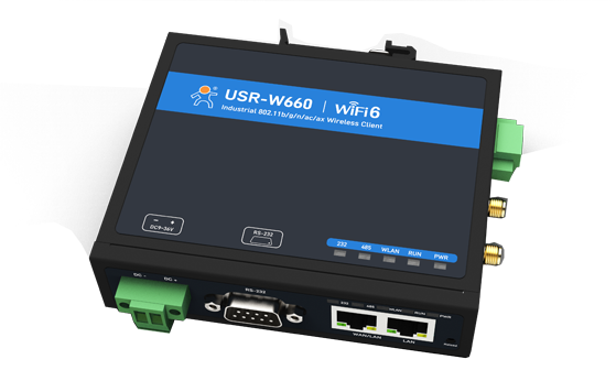 Convertisseur série vers Wi-Fi6 PUSR USR-W660