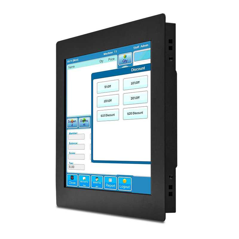 Industrial screen - 15 inch resistive