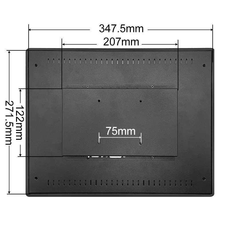 Ecran industriel - 15 pouces resistif