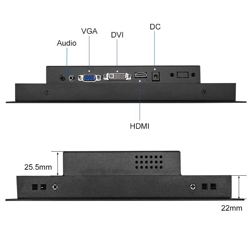 Industrial screen - 10 inch resistive