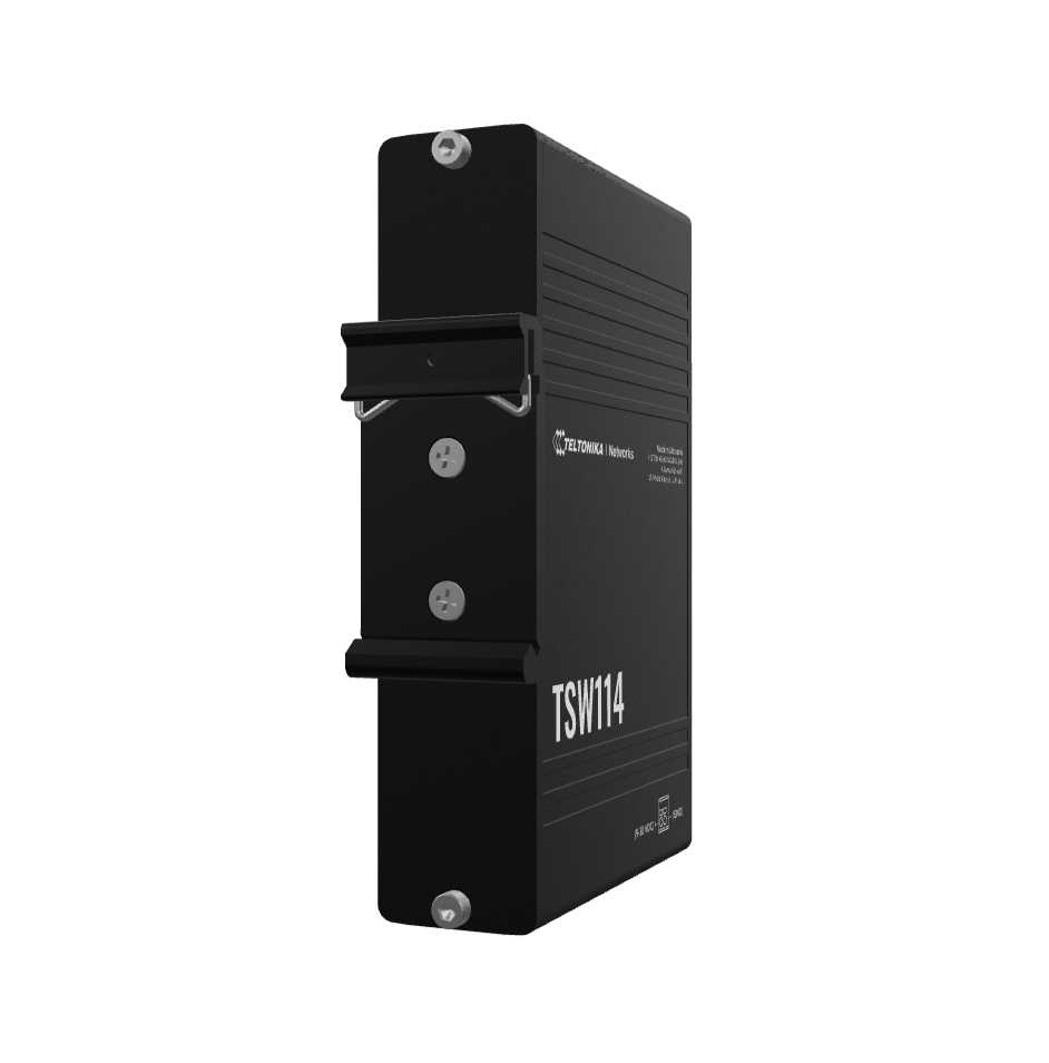 Switch industriel 5 ports Gigabit - Teltonika TSW114