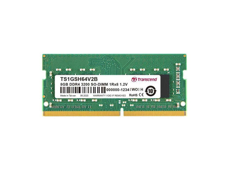 8GB RAM - Transcend DDR4 SO-DIMM