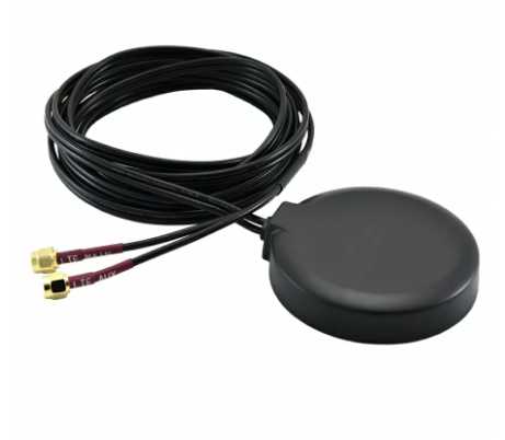 Antenne 4G Puck MIMO SMA M - adhésive magnétique