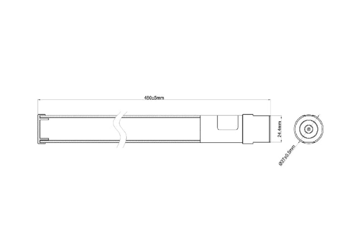 Antenne extérieure Lorawan en fibre de verre gain 5 dBi RAK Wireless - RAKARG18 visuel 2