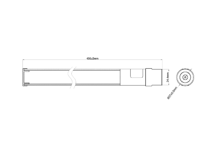 Antenne extérieure Lorawan en fibre de verre gain 5 dBi RAK Wireless - RAKARG18 visuel 2
