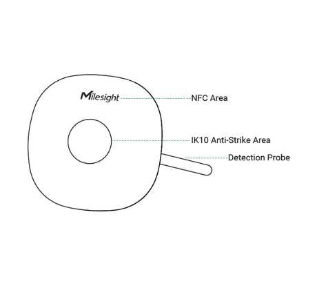 Capteur de température d'insertion LoraWan - TS101 visuel 3