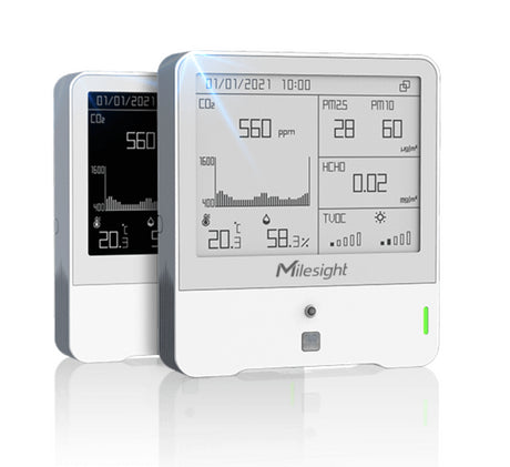 Détecteur de CO2 HCHO O3 LoRaWAN - AM319-868M vue 2