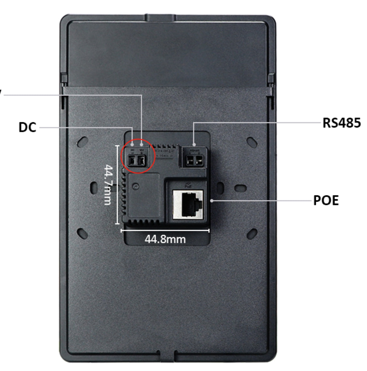 YZ08P - YziPanel 8” - Tablette murale Android PoE CPU RK3576 - EVI