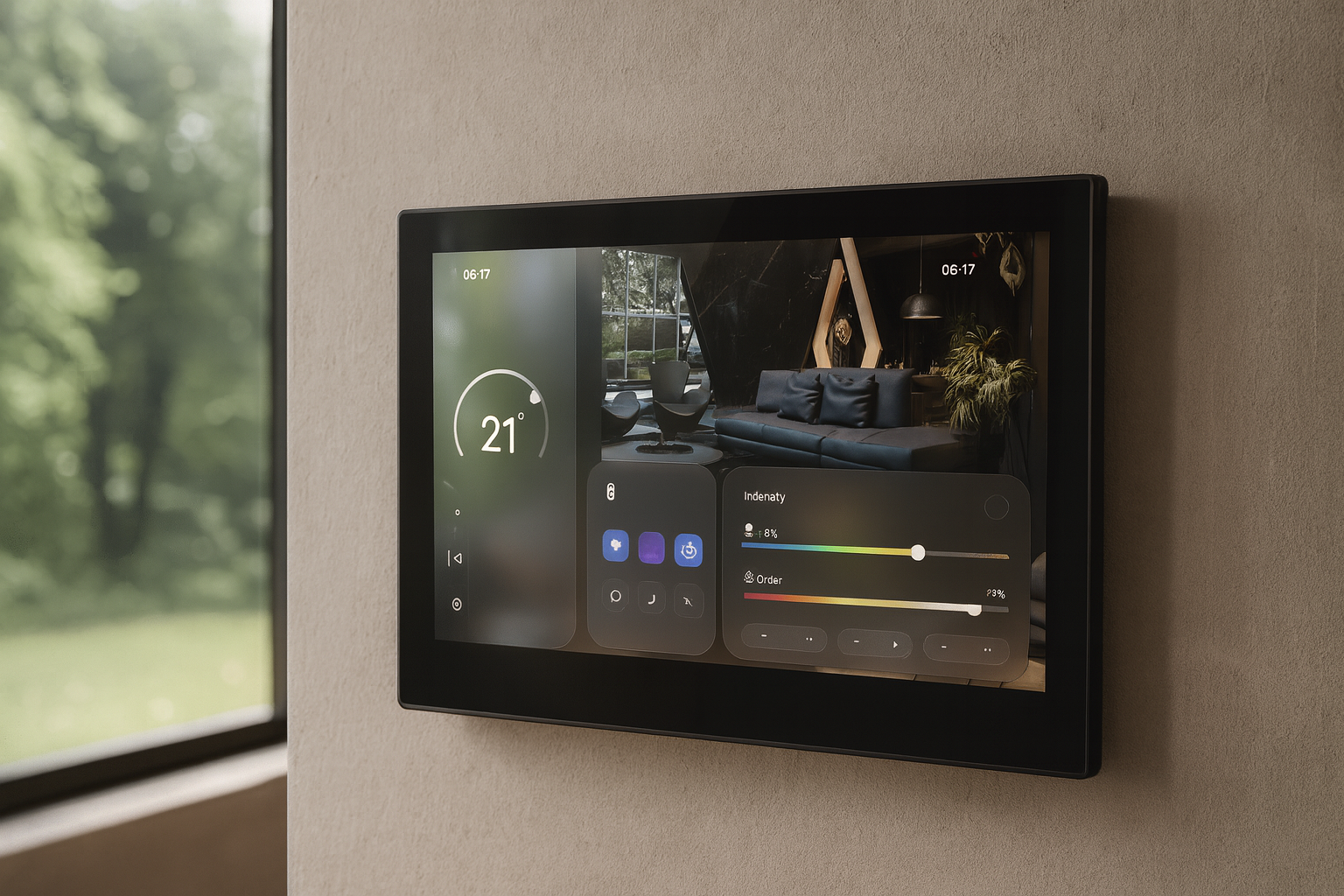 YZ10P - YziPanel 10”  – Tablette murale Android PoE CPU RK3576 - EVI