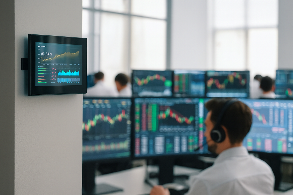 YZ10P - YziPanel 10”  – Tablette murale Android PoE CPU RK3576 - EVI