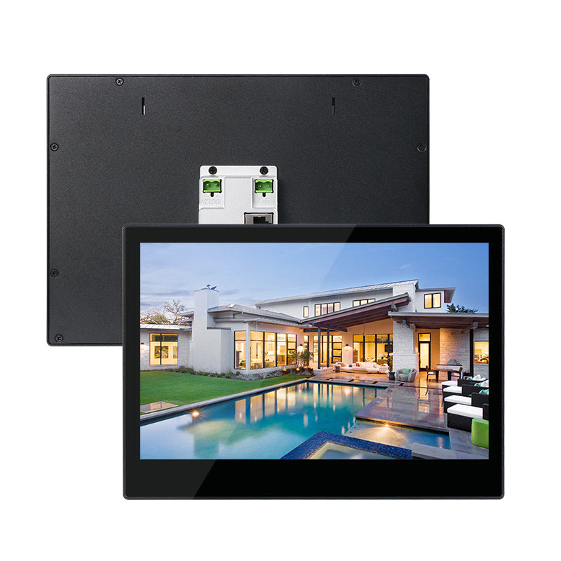 YZ10P - YziPanel 10”  – Tablette murale Android PoE CPU RK3576 - EVI