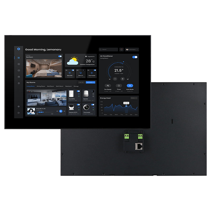 YZ14P - YziPanel 14”  – Tablette murale Android PoE CPU RK3568 - EVI