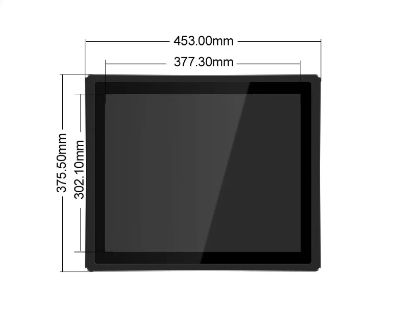 Ecran industriel - 21,5 pouces capacitif visuel 3