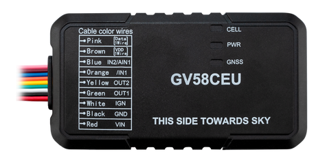 GV58CEU – Tracker GPS 4G compact pour le suivi de flotte et la télématique IoT - Queclink