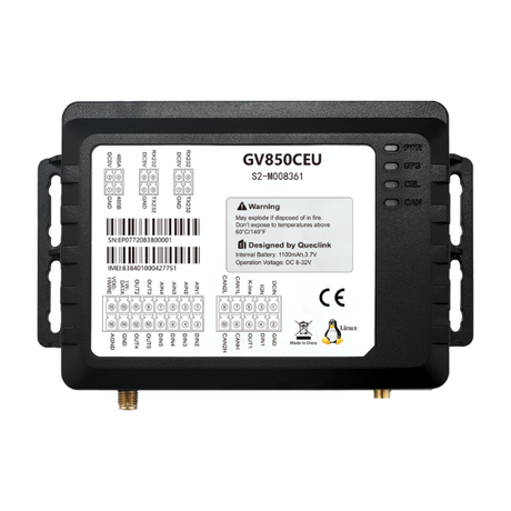 GV850CEU - Passerelle télématique 4G LTE Linux pour véhicules et flottes connectées - Queclink