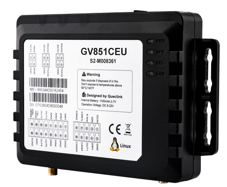 GV851CEU - Passerelle télématique 4G LTE Linux pour flottes et véhicules connectés - Queclink