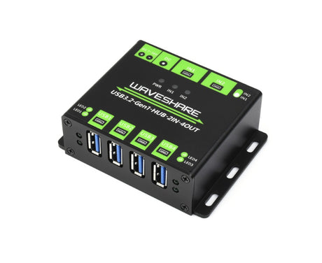 HUB extendeur 4xUSB 3.2, 2 hôtes commutables visuel 2