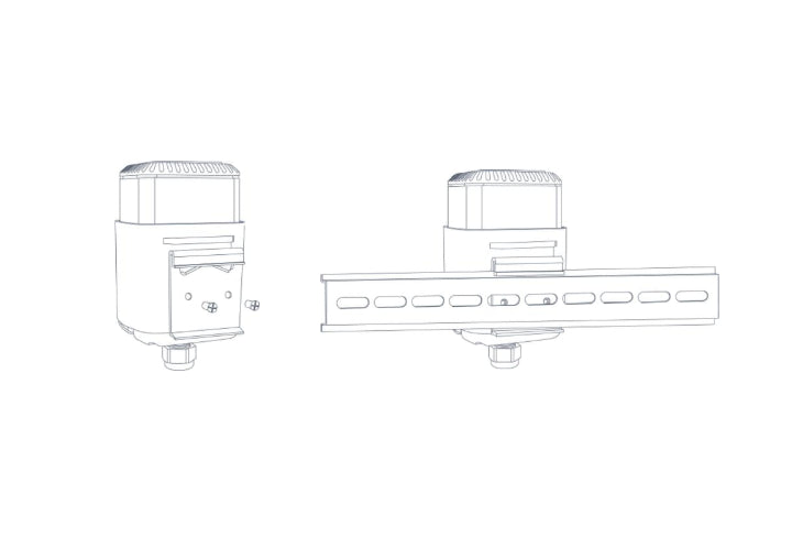 Kit montage SD11 Milesight - Rail-Din pour EM500 visuel 3