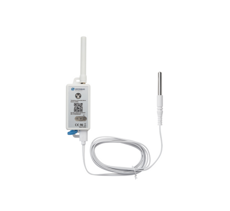 LHT65S-E3 vue de face; capteur dragino lorawan avec sonde de temperature externe