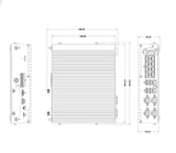 PC fanless industriel NVIDIA Carmel Arm v8.2 - QBiX-Jetson-XavierAHP-A1 visuel 3