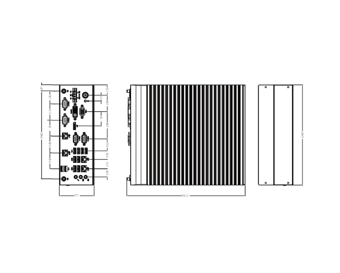 PC industriel chipset Q470E - QBiX-JMB-CMLA47EH-A1 visuel 3