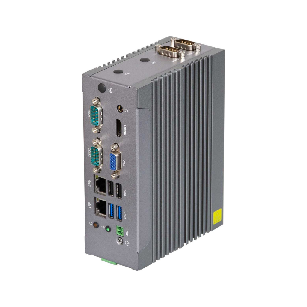 QBiX-DR-EHLA6412H-A1 - PC fanless rail DIN - GIGAIPC