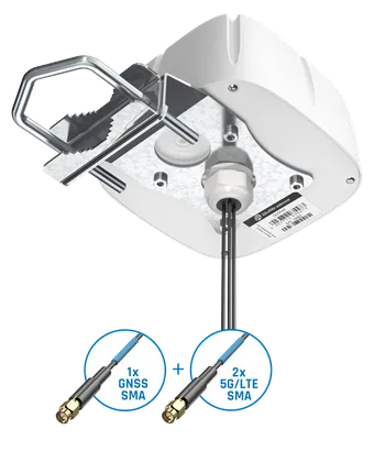 ASL20G 3 m - Antena 5G/LTE MIMO + GNSS - QuWireless