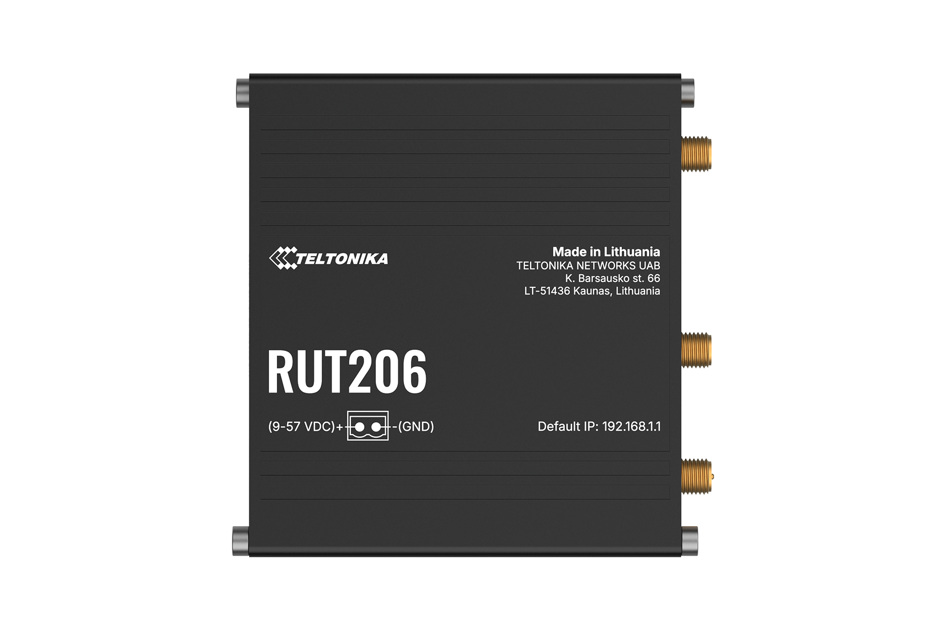 RUT206 - Routeur industriel 4G LTE Cat 4 PoE - Teltonika