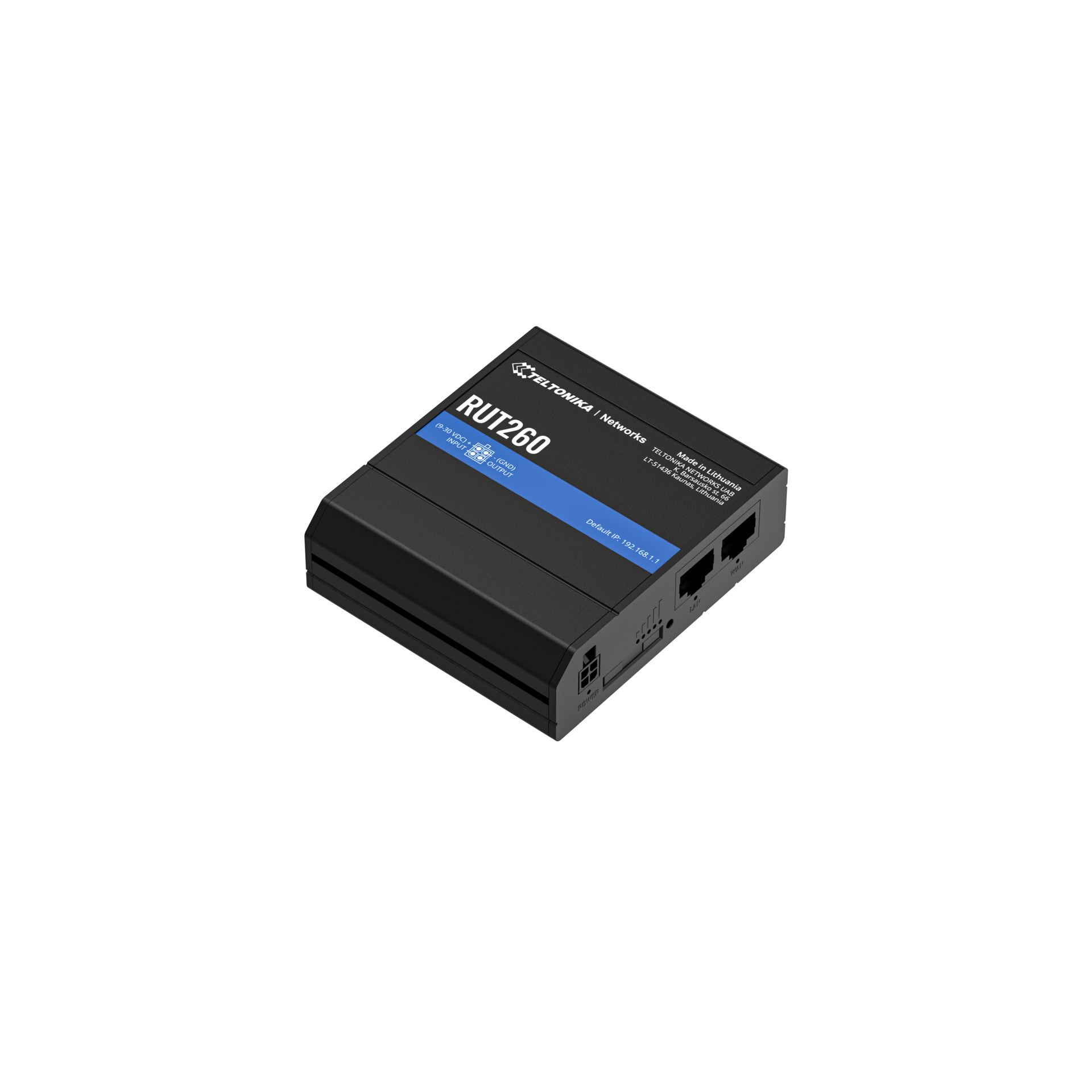 RUT260 - Routeur industriel 4G LTE Cat 6 - Teltonika
